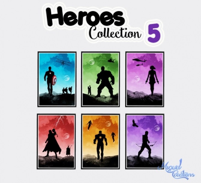 Sims 4 Heroes Collection 2 at Victor Miguel