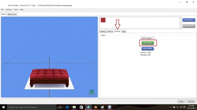 Sims 4 CC Making Tutorial: Sofas and Pillows at Sanjana sims