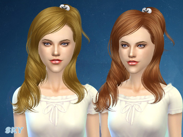 Sims 4 Hair 106 by Skysims at TSR