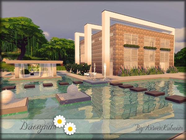 Sims 4 Daisynim house by ArwenKaboom at TSR