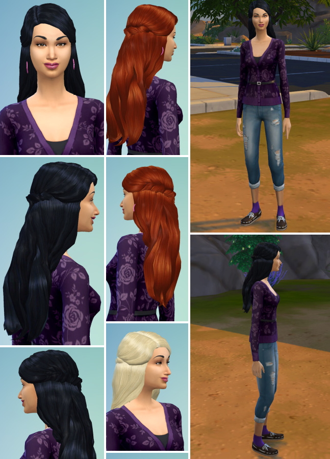 Sims 4 Ronja Hair at Birksches Sims Blog