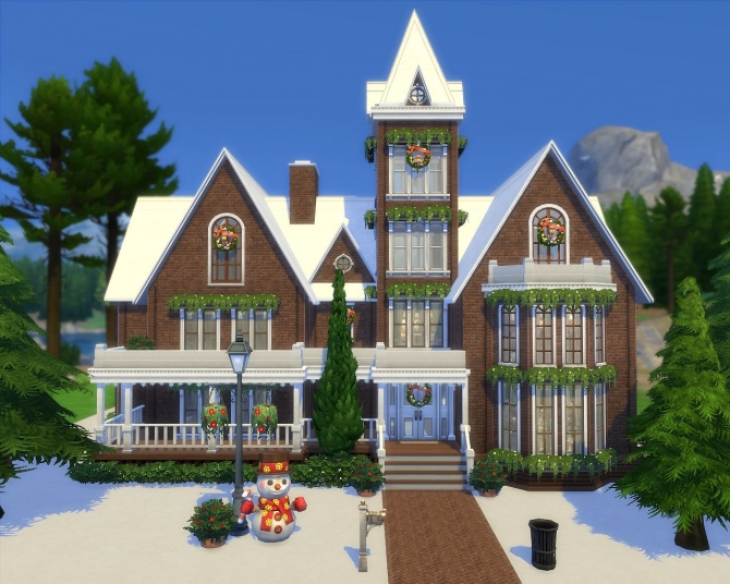 Victorian House Plan Sims 4 House Design Ideas