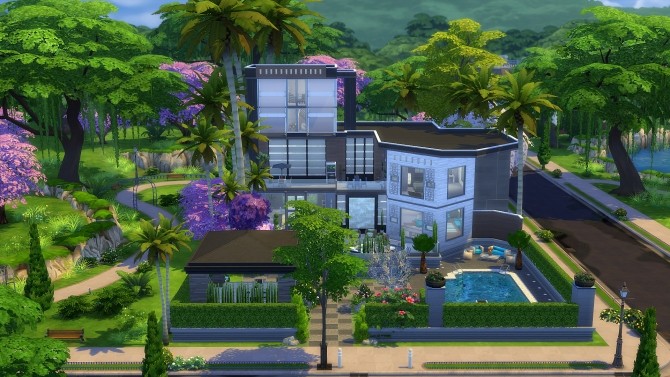 Sims 4 Amazone house at Studio Sims Creation