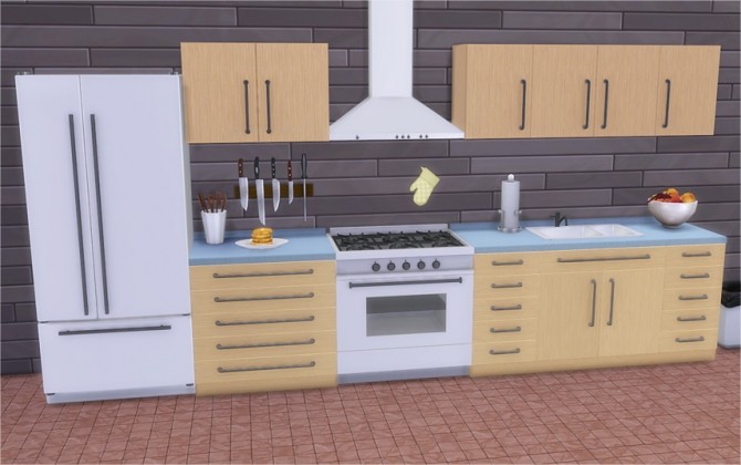 Sims 4 Vanadium Kitchen at Veranka