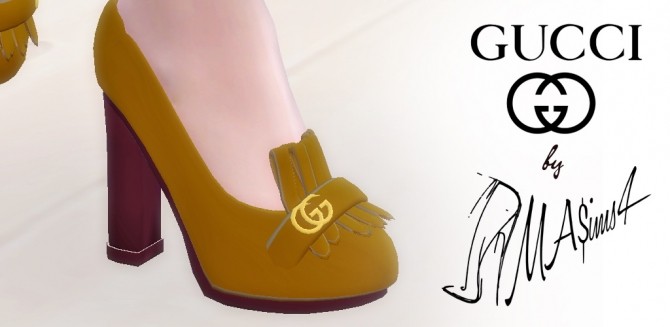 Sims 4 High Heel Loafers at MA$ims3