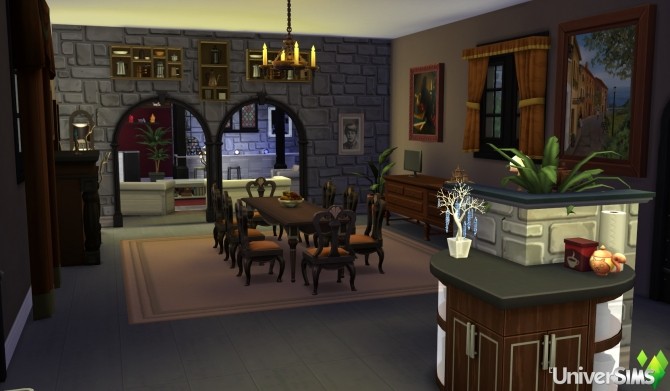 Sims 4 Obernai house by Sasha at L’UniverSims