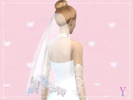 Wedding veil by Elza·Scarlet at TSR
