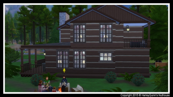 Christmas Hideaway house at Harley Quinn’s Nuthouse » Sims 4 Updates