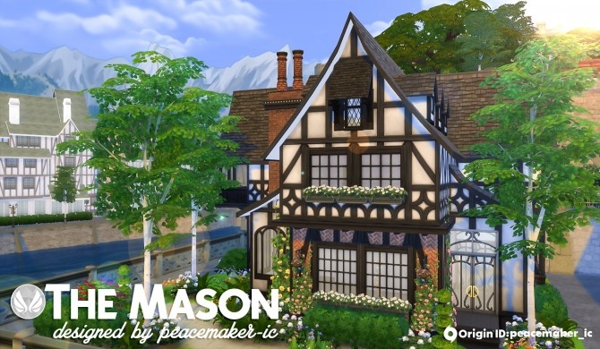 Sims 4 The Mason Tudor at Simsational Designs
