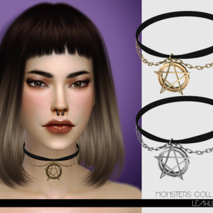 Nebula Choker male by Pralinesims at TSR » Sims 4 Updates