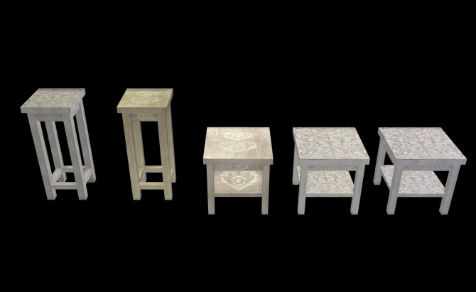 Sims 4 Furniture Recolors Set 6 by Ilona at My little The Sims 3 World