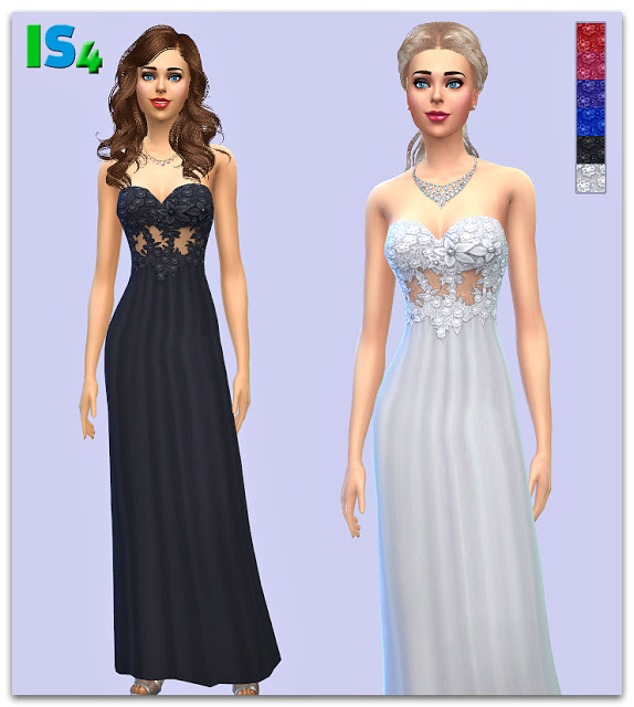 Sims 4 Dress 50 IS at Irida Sims4