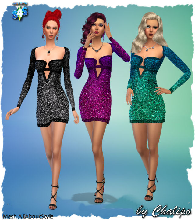 Sims 4 New Year pack at All 4 Sims