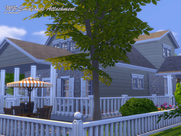 Sims 4 MB Emotional Attachment house by matomibotaki at TSR