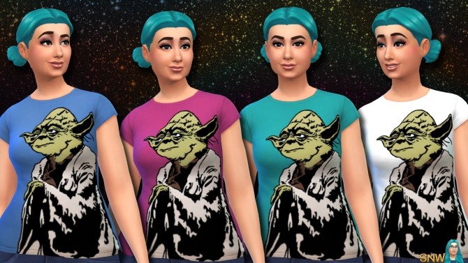 Sims 4 Star Wars t shirts at Sims Network – SNW