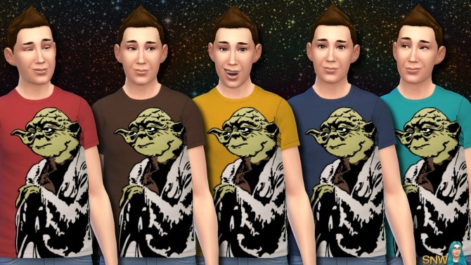 Sims 4 Star Wars t shirts at Sims Network – SNW