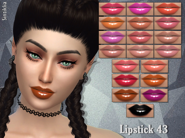 Sims 4 Lipstick 43 by Sintiklia at TSR