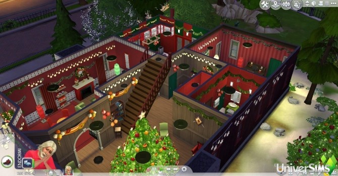 Sims 4 Santas lair by Coco Sims at L’UniverSims