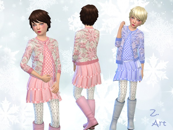 Sims 4 Snow Beauties by Zuckerschnute20 at TSR