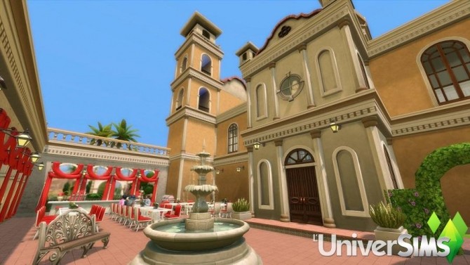 Sims 4 Basilica Santo Sim Museum by MatSims Créa at L’UniverSims