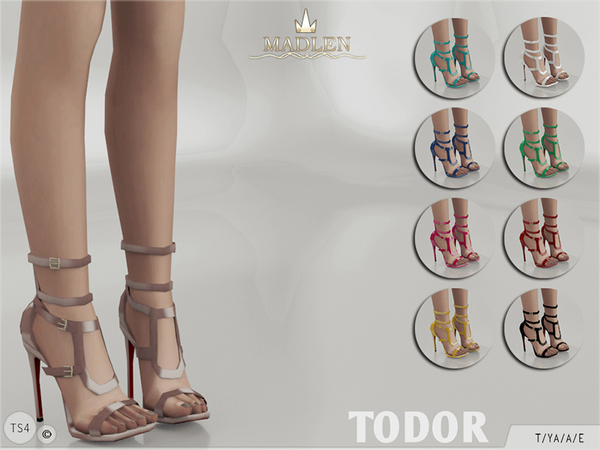 Sims 4 Madlen Todor Shoes by MJ95 at TSR