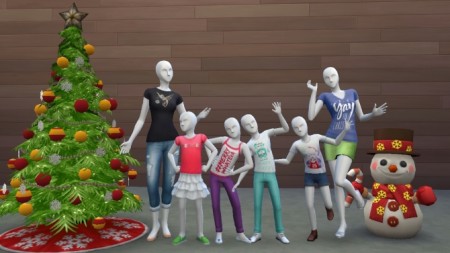 Christmas Apparel 2015 Collection by Deontai at Mod The Sims