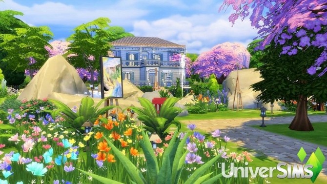 Sims 4 Vert Galant park by MatSims Créa at L’UniverSims