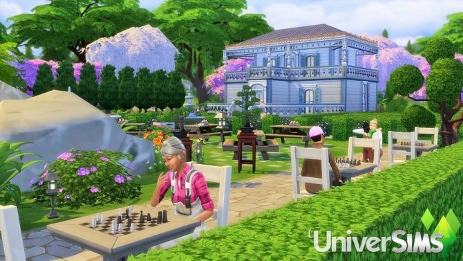 Sims 4 Vert Galant park by MatSims Créa at L’UniverSims