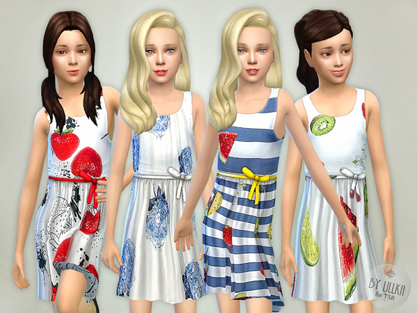 Sims 4 Designer Dresses Collection P11 by lillka at TSR