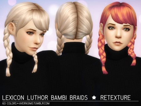 Clay hair retextures at Aveira Sims 4 » Sims 4 Updates