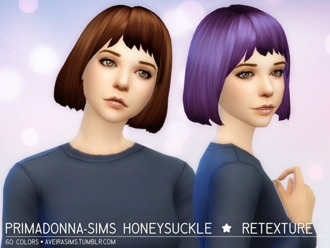 Sims 4 Clay hair retextures at Aveira Sims 4