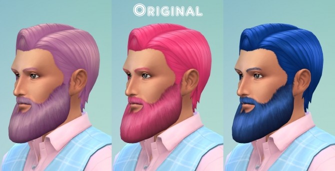 Sims 4 Get Together Full Beard Texture Overrides by VentusMatt at Mod The Sims