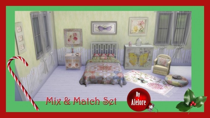 Sims 4 MIX AND MATCH set at Alelore Sims Blog