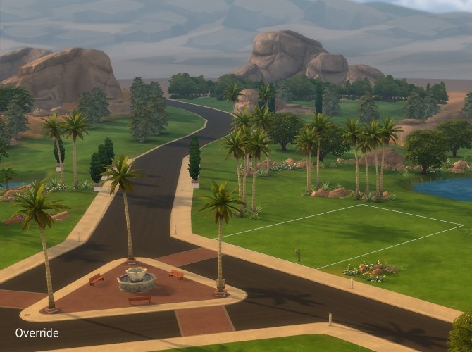 Sims 4 Empty Props Oasis Springs by plasticbox at Mod The Sims