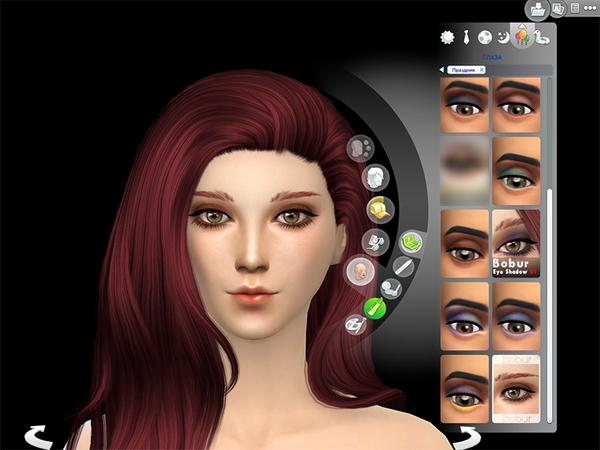 Sims 4 Eyeshadow N2 by Bobur at TSR