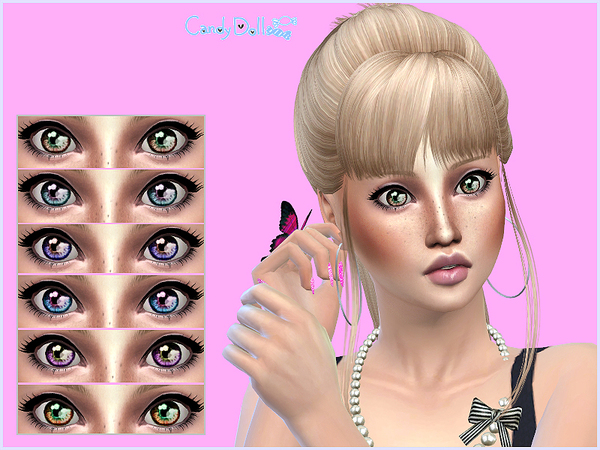 Sims 4 CandyDoll Cute Bright Eyes by DivaDelic06 at TSR
