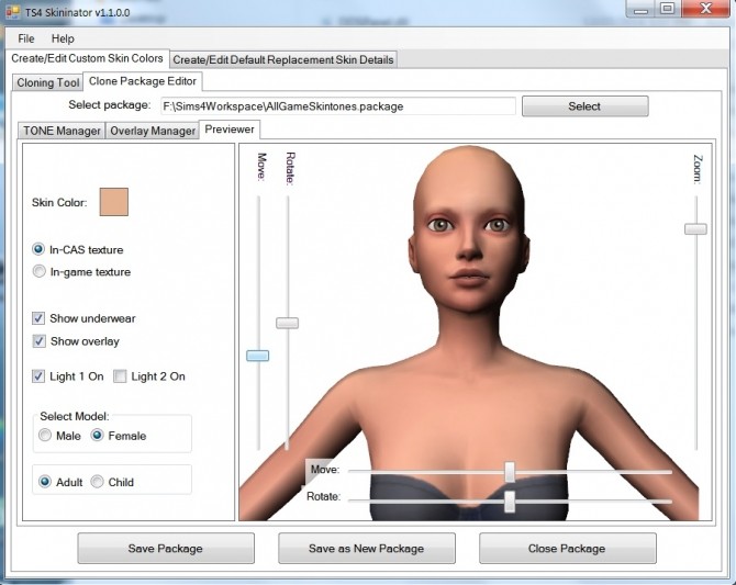 Sims 4 TS4 Skininator by CmarNYC at Mod The Sims