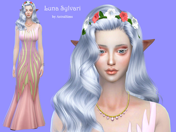 Sims 4 Luna Sylvari by astralsims777 at TSR