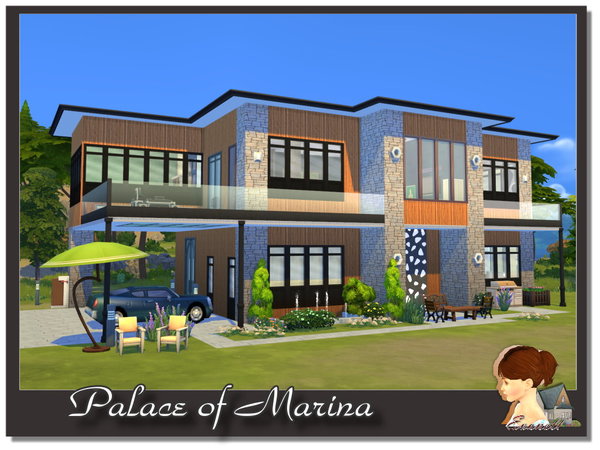 Sims 4 Palace of Marina by evanell at TSR