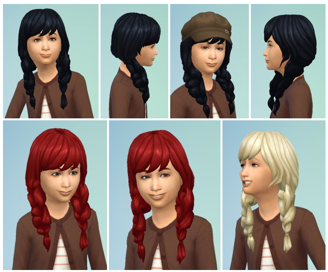 Sims 4 FishtailPics for Girls at Birksches Sims Blog