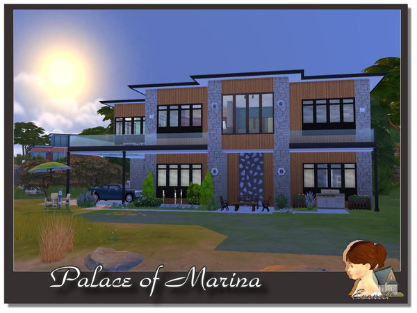 Sims 4 Palace of Marina by evanell at TSR