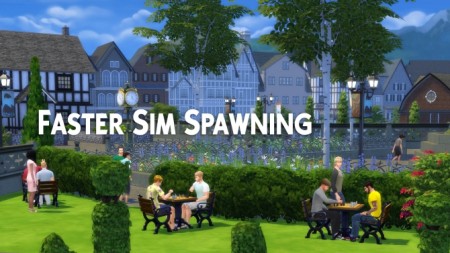 Faster Sim Spawning by weerbesu at Mod The Sims