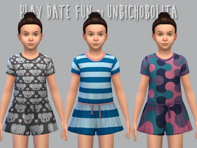 Sims 4 Playdate fun dress at Un bichobolita