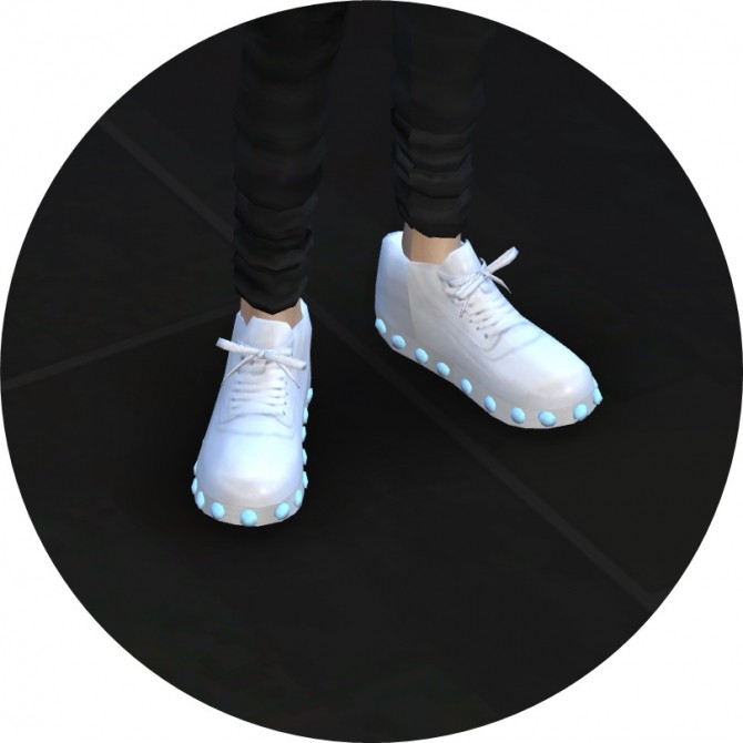 Sims 4 Male v1 light emission sneakers at Marigold
