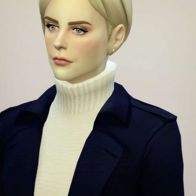 Sims 4 AW turtleneck sweater coat F 20 colors at Rusty Nail