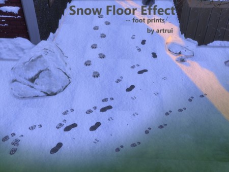 Snow floor effect 3 by artrui at Mod The Sims