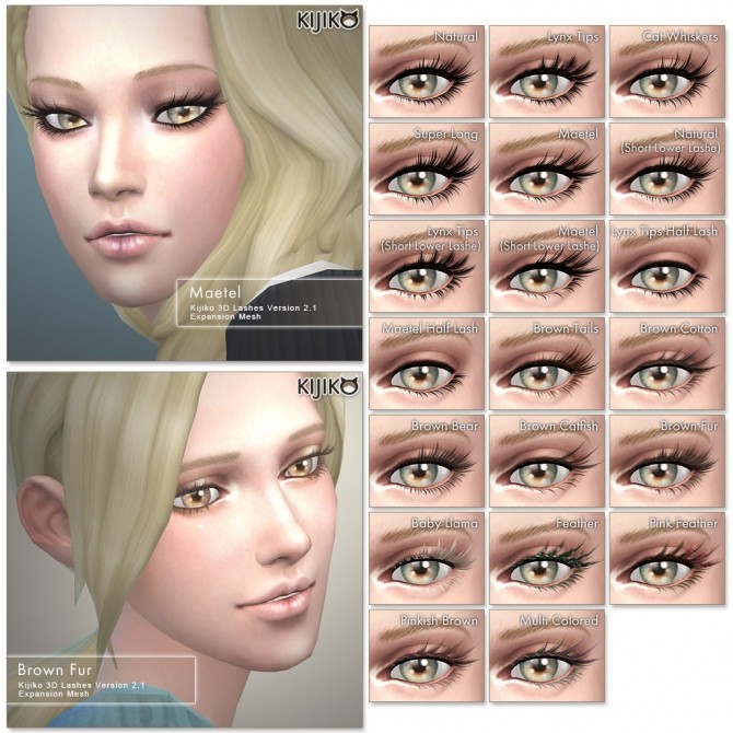 sims 4 cc eyelashes skin detail