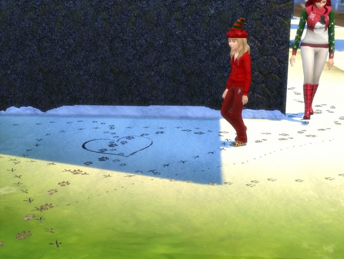 Sims 4 Snow floor effect 4 by artrui at Mod The Sims