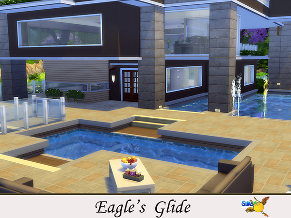 Sims 4 Eagles Glide house by evi at TSR