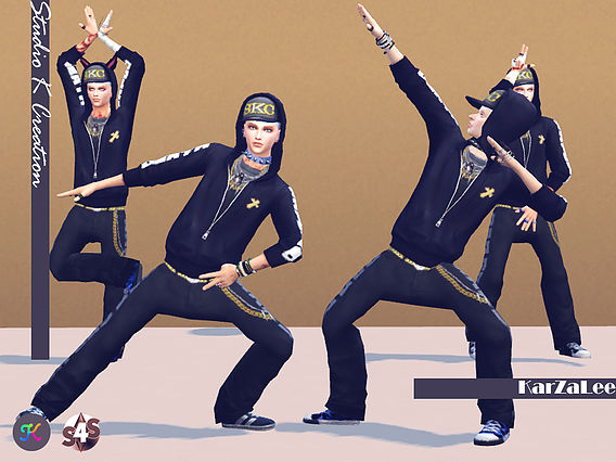 Sims 4 Funny Poses Set at Studio K Creation